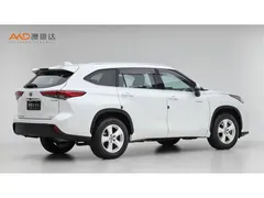 2021 Toyota Highlander 2.5L Hybrid 4WD Elite 7-seat, белый — фото 3