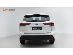 2021 Toyota Highlander 2.5L Hybrid 4WD Elite 7-seat, белый — фото 4