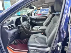 2022 Toyota Highlander 380T 4WD Supreme 7-seat, синий — фото 3
