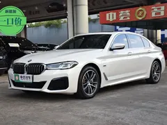 2022 BMW 5 Series 535Le PHEV Pioneer M Sport Package, белый — фото 1