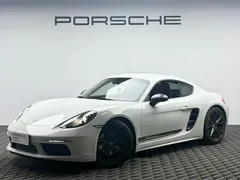 2022 Porsche 718 Cayman T 2.0T, белый — фото 1
