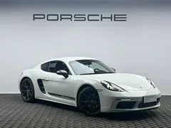 2022 Porsche 718 Cayman T 2.0T, белый — фото 2