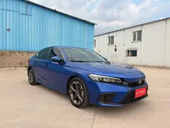 2022 Honda Civic 240Turbo CVT, синий — фото 1