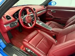 2022 Porsche 718 Cayman 2.0T, синий — фото 4