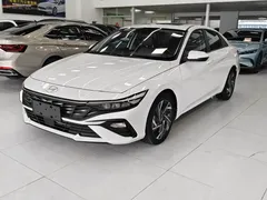 2023 Hyundai Elantra 1.5L CVT GLX Elite, белый — фото 1