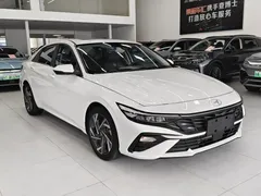 2023 Hyundai Elantra 1.5L CVT GLX Elite, белый — фото 3