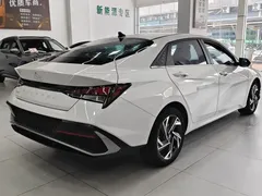 2023 Hyundai Elantra 1.5L CVT GLX Elite, белый — фото 10