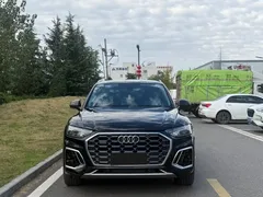 2022 Audi Q5L 45T Luxury Dynamic, чёрный — фото 2