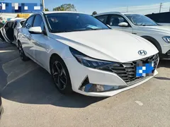 2023 Hyundai Elantra 1.5L CVT GLX Elite, белый — фото 3
