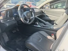 2023 Hyundai Elantra 1.5L CVT GLX Elite, белый — фото 4