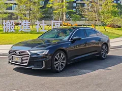 2022 Audi A6L 45 TFSI Select Sport, чёрный — фото 1