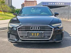 2022 Audi A6L 45 TFSI Select Sport, чёрный — фото 2
