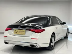 2021 Mercedes-Benz Maybach S-Class S 480 4MATIC, чёрный — фото 4