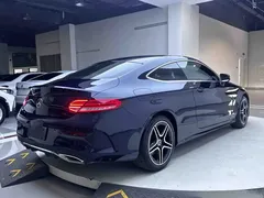 2021 Mercedes-Benz C-Class C 200 Coupe, синий — фото 6