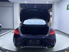 2021 Mercedes-Benz C-Class C 200 Coupe, синий — фото 19