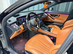2022 Mercedes-Benz S-Class S 400 L Luxury, чёрный — фото 5