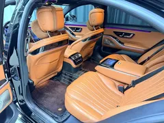 2022 Mercedes-Benz S-Class S 400 L Luxury, чёрный — фото 12