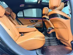 2022 Mercedes-Benz S-Class S 400 L Luxury, чёрный — фото 24