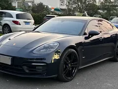 2023 Porsche Panamera 2.9T Platinum Edition, синий — фото 1