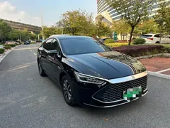 2024 BYD Qin PLUS Honor DM-i PHEV 55km Leading, чёрный — фото 3
