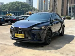 2023 Lexus RX 350h 4WD, чёрный — фото 1