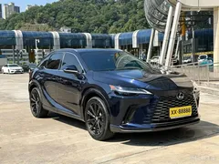 2023 Lexus RX 350h 4WD, чёрный — фото 3