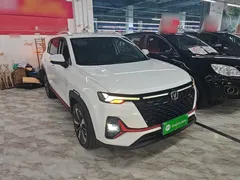2021 Changan CS35 PLUS Blue Whale NE 1.4T DCT Premium, белый — фото 4
