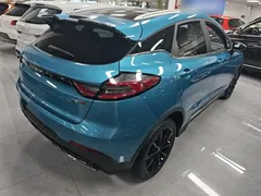2021 Geely Emgrand S 1.4T CVT Luxury, синий — фото 7
