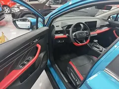 2021 Geely Emgrand S 1.4T CVT Luxury, синий — фото 16