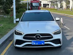 2022 Mercedes-Benz C-Class C 200 L Sport, белый — фото 2