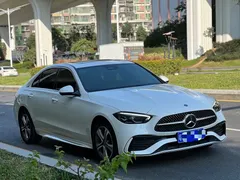 2022 Mercedes-Benz C-Class C 200 L Sport, белый — фото 3