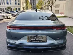 2025 BYD Han L DM-i PHEV 200km Lidar Flagship, зелёный — фото 10