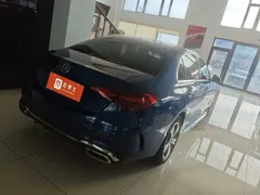 2022 Mercedes-Benz C-Class C 200 L Sport, синий — фото 6