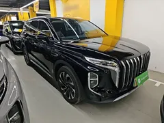 2024 Hongqi HS7 2.0T PHEV 4WD 6, чёрный — фото 4