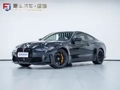 2022 BMW M4 Coupe, чёрный — фото 1