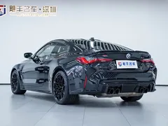 2022 BMW M4 Coupe, чёрный — фото 4