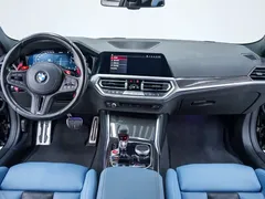 2022 BMW M4 Coupe, чёрный — фото 14