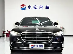 2021 Mercedes-Benz S-Class S 400 L Business, чёрный — фото 2