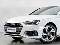 2020 Audi A4L 40 TFSI Luxury, белый — фото 3