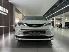 2021 Toyota Sienna 2.5L Hybrid Platinum, белый — фото 2