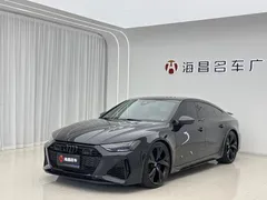2021 Audi RS 7 4.0T Sportback Premium, чёрный — фото 1