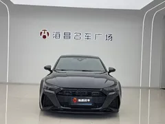 2021 Audi RS 7 4.0T Sportback Premium, чёрный — фото 2