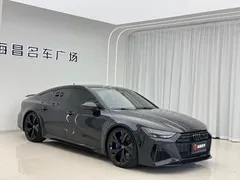 2021 Audi RS 7 4.0T Sportback Premium, чёрный — фото 3