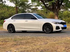 2021 BMW 3 Series 325Li M Sport Night Package, белый — фото 3