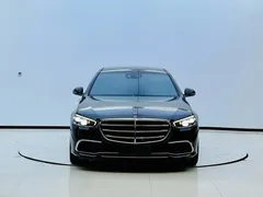 2021 Mercedes-Benz S-Class S 400 L Business, чёрный — фото 2