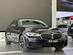 2023 BMW 5 Series 530Li Premium M Sport Package, чёрный — фото 3