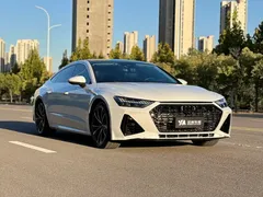 2021 Audi A7 45 TFSI, белый — фото 3