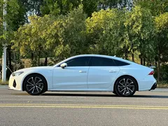 2021 Audi A7 45 TFSI, белый — фото 5