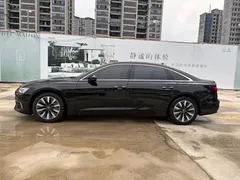 2021 Audi A6L 45 TFSI Sport, чёрный — фото 3