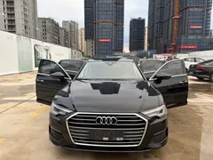 2021 Audi A6L 45 TFSI Sport, чёрный — фото 25